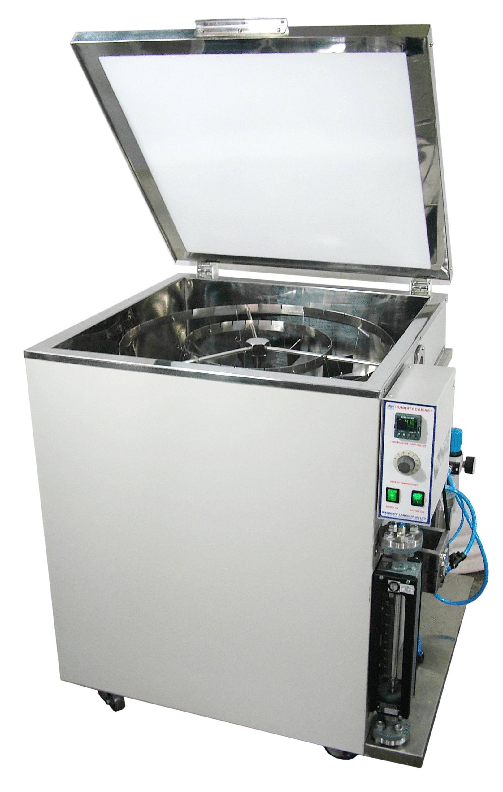 HUMIDITY CABINET FOR PROTECTION BY METAL PRESERVATIVES